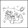 Winter Fun -- Christmas Coloring Sheets project from Yahoo! Greetings