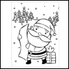 Santa's List -- Christmas Coloring Sheets project from Yahoo! Greetings