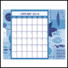 Ice Blue -- Season's Beauty Calendars project from Yahoo! Greetings