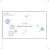 Snowflakes -- Season's Greetings Envelopes project from Yahoo! Greetings