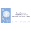 Address 2 x 4 -- Holiday Address Labels project from Yahoo! Greetings