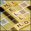 Scrabble Hi -- Hasbro Just Because Collection project from Yahoo! Greetings