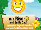 3/20 Rise and Smile Day 