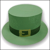 St. Pat Hat -- St. Patrick's Day Crafts project from Yahoo! Greetings