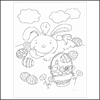 Bunny and Chick -- Easter Coloring Sheets project from Yahoo! Greetings