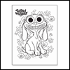 One Happy Pup -- General Coloring Sheets project from Yahoo! Greetings