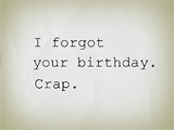 I Know I Forgot 