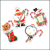 Merry Christmas (candy cane holders) --  project from Yahoo! Greetings