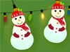 Snowman Lights -- Free Christmas Interactive interactive wallpapers -- Yahoo! Greetings interactive wallpapers