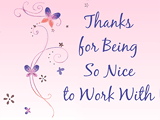 Personalize It: It's So Good Working With You 