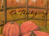 On Thanksgiving 