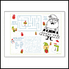 Christmas Fun Activity Sheet -- Christmas Coloring Sheets project from Yahoo! Greetings