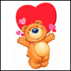Hugs and Kisses -- Grandchildren Valentines Day Card project from Yahoo! Greetings
