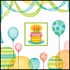 Balloon Birthday --  project from Yahoo! Greetings
