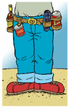 The Right Tools for the Job -- Printable Fathers Day Greeting Cards from Blue Mountain