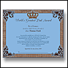 World's Greatest Dad Award --  project from Yahoo! Greetings
