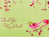 Thank You Very Much! 