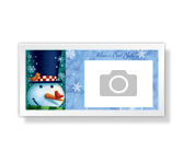 Cool Yule 4 x 8 Photo Card 