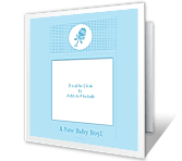 New Baby Boy Add-a-Photo 