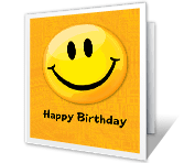 A Happy Face Birthday 