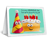 Mr. Cake and Mr. Party Hat 