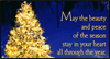 Beauty and Peace Christmas Card