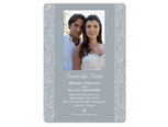 3.5 x 5 Flex Magnet - Lovely Lattice Save The Date (set of 25)