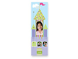 Growth Chart Wall Cling - Princess