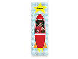Growth Chart Wall Cling - Rocket