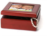 Mahogany Keepsake Box (Noah's Ark)