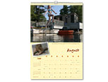 11x16 Calendar - Croquet