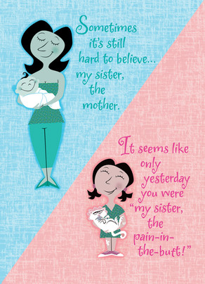 My Sister The Mother Mother's Day Card | Cardstore