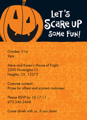 scare up fun halloween invitation cardstore fun invitation