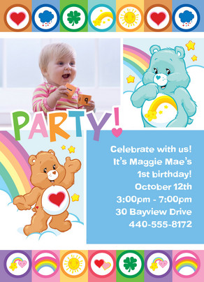 Care Bear Rainbow Party Care Bear Rainbow Party