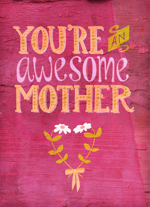 awesome mom and wife mother s day card cardstore