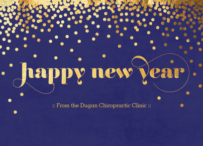gold new year confetti happy new year cards