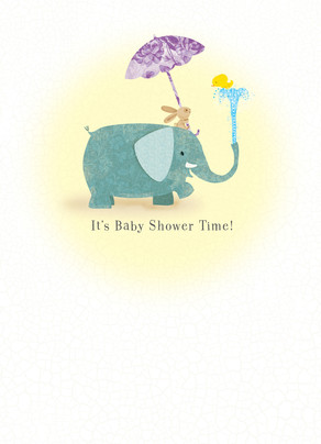 Elephant Ducky And Bunny Shower