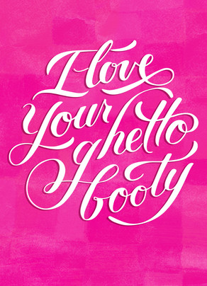 Booty-licious Valentine's Day Card | Cardstore