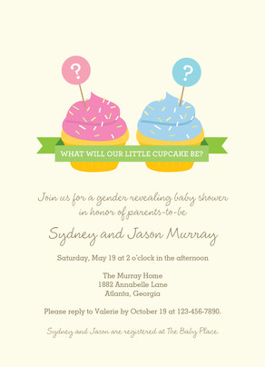 Cupcakes Baby Shower Invitation Baby Shower Invitation Cardstore Cupcakes Baby Shower Invitation Baby Shower Invitation Cardstore