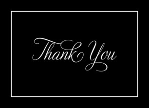 thank you formal