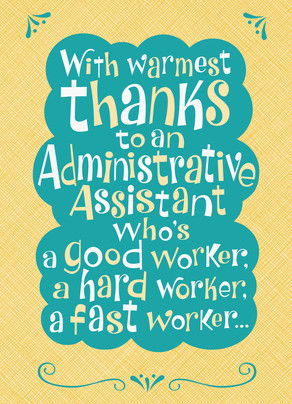 admin professionals day cards
