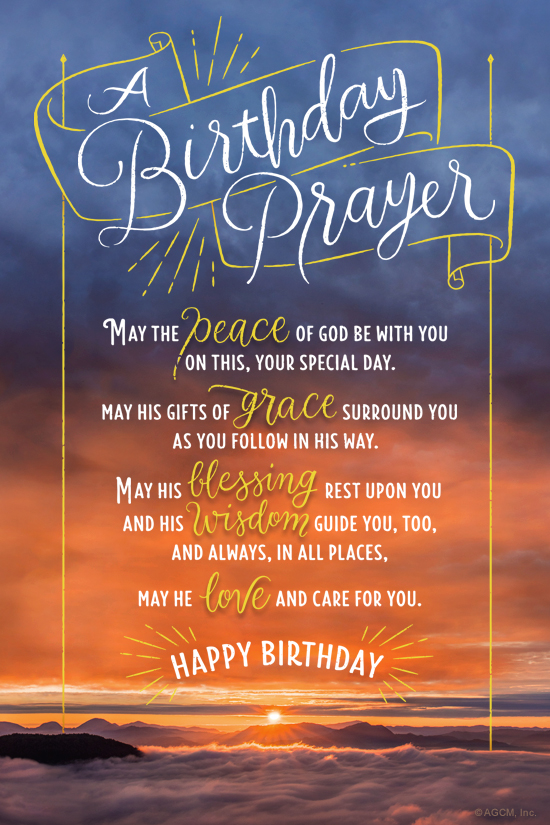 my birthday prayer quotes